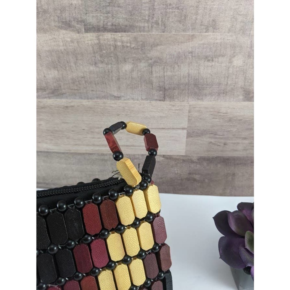 Handmade Beaded Wallet Clutch - Picture 5 of 8